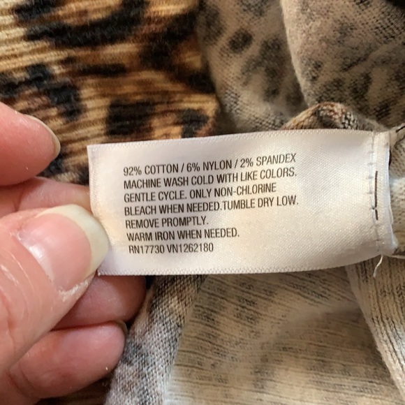 MERONA CHEETAH PRINT CARDIGAN - Picture 4 of 4